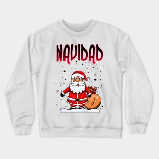 Feliz Navidad Matching Couple Sweaters Crewneck Sweatshirt